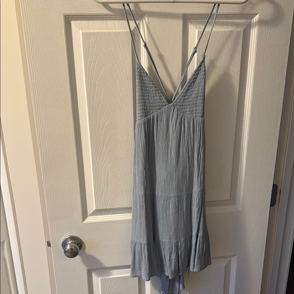 Light Blue Strappy Dress